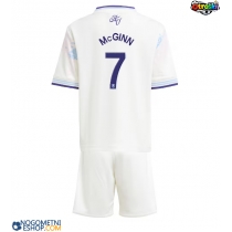 Otroški Nogometni dresi Aston Villa John McGinn #7 Tretji 2025-26 Kratek Rokav (+ Kratke hlače)